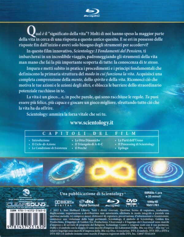 DVD Scientology, I Fondamenti del Pensiero - immagine 3