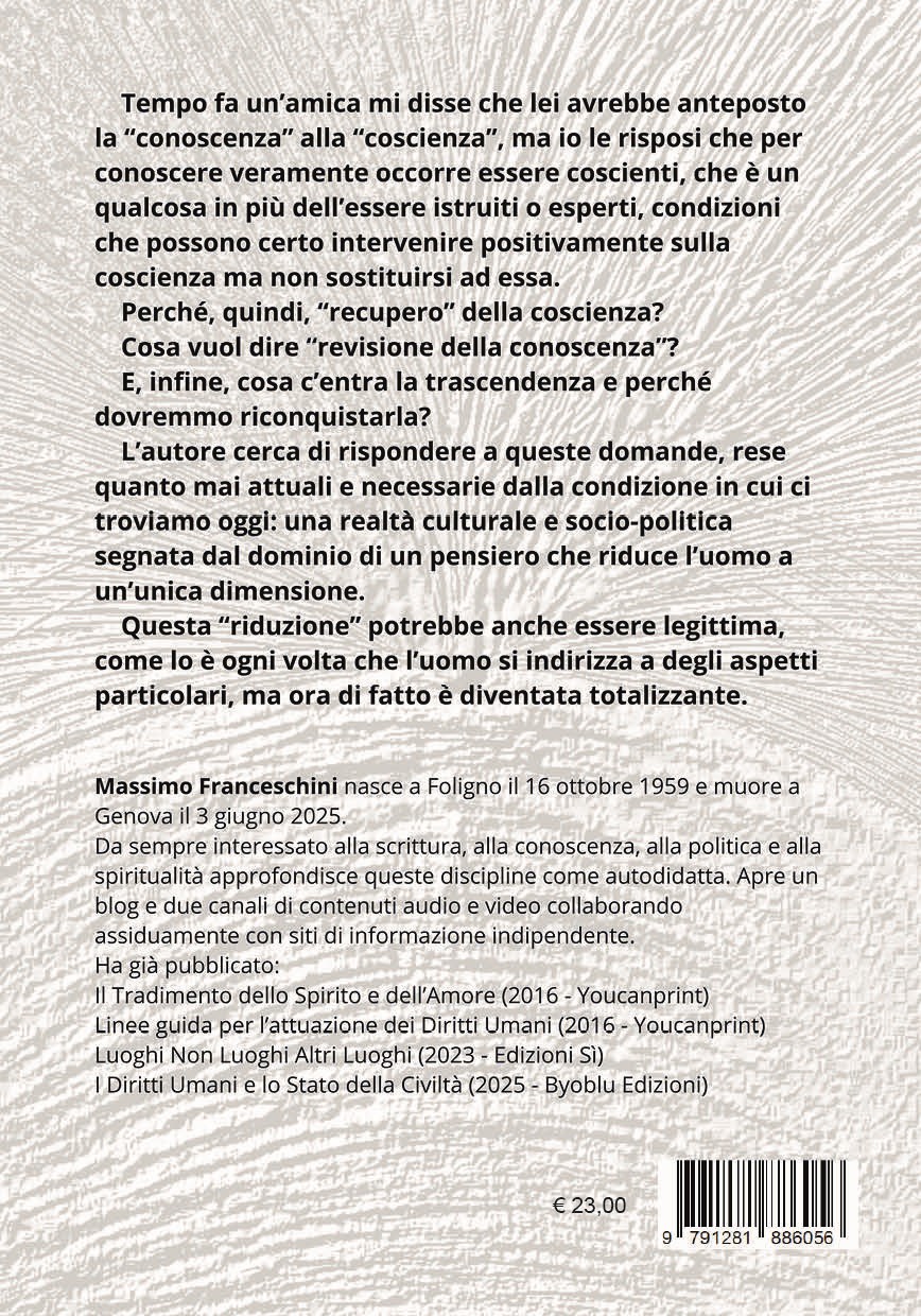 COSCIENZA, CONOSCENZA, TRASCENDENZA - immagine 2